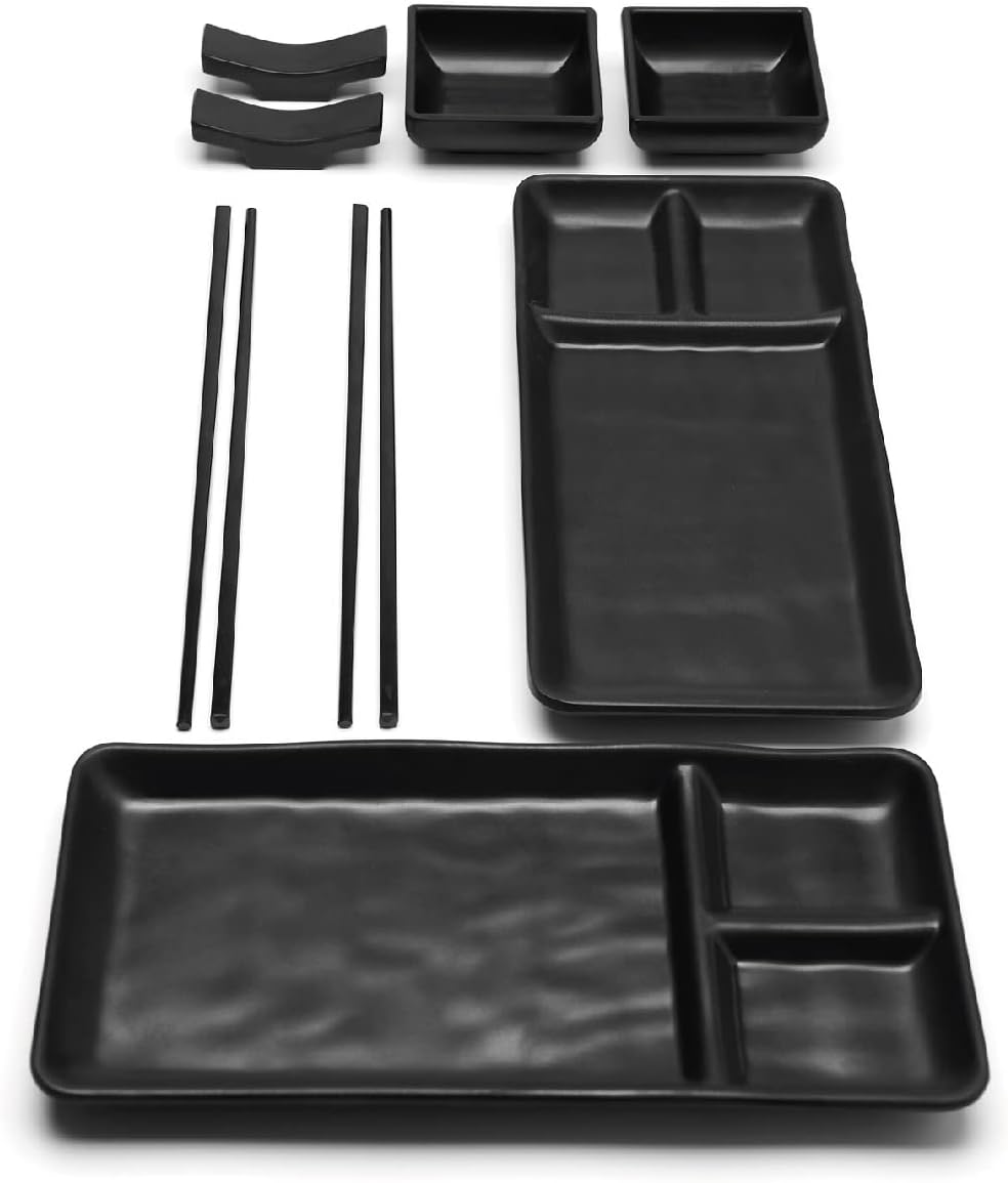 Sushi Geschirr, Schwarz