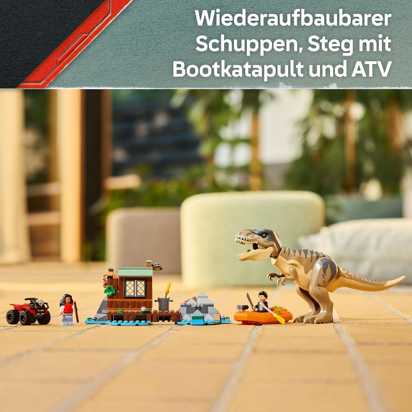 Jurassic World Flucht vor dem T.Rex