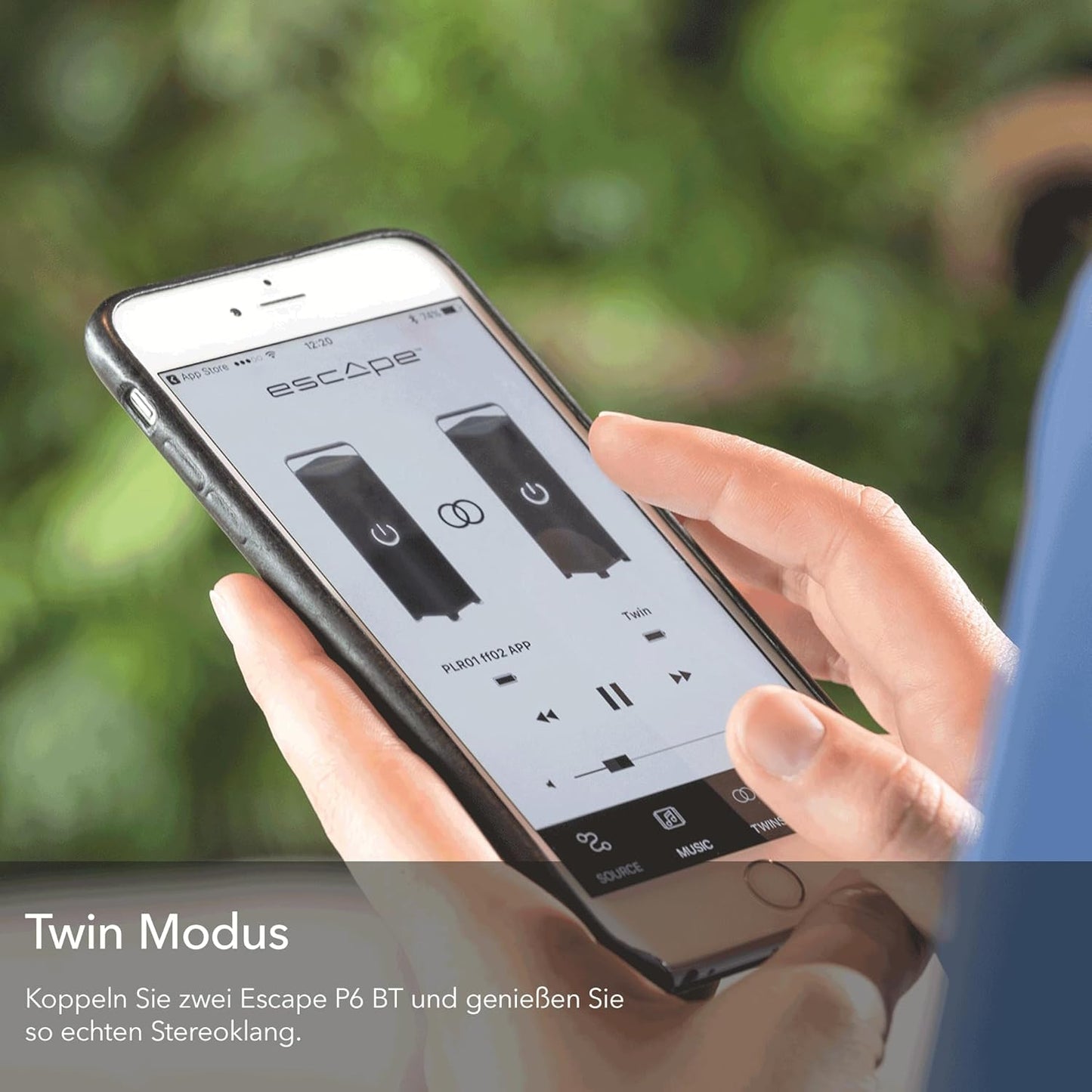P6 Bluetooth Lautsprecher, Bluetooth black