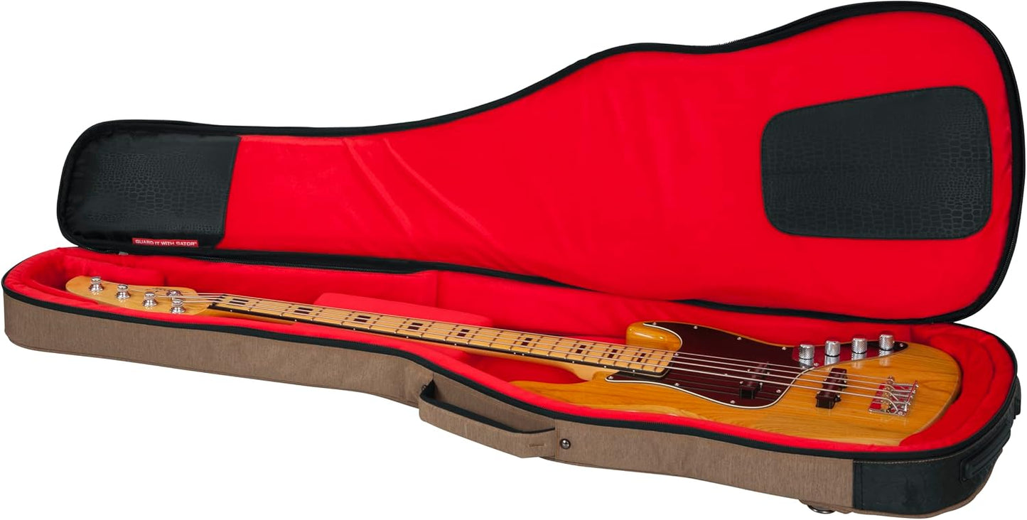 Gitarrentasche, Braun Akustische Gitarre
