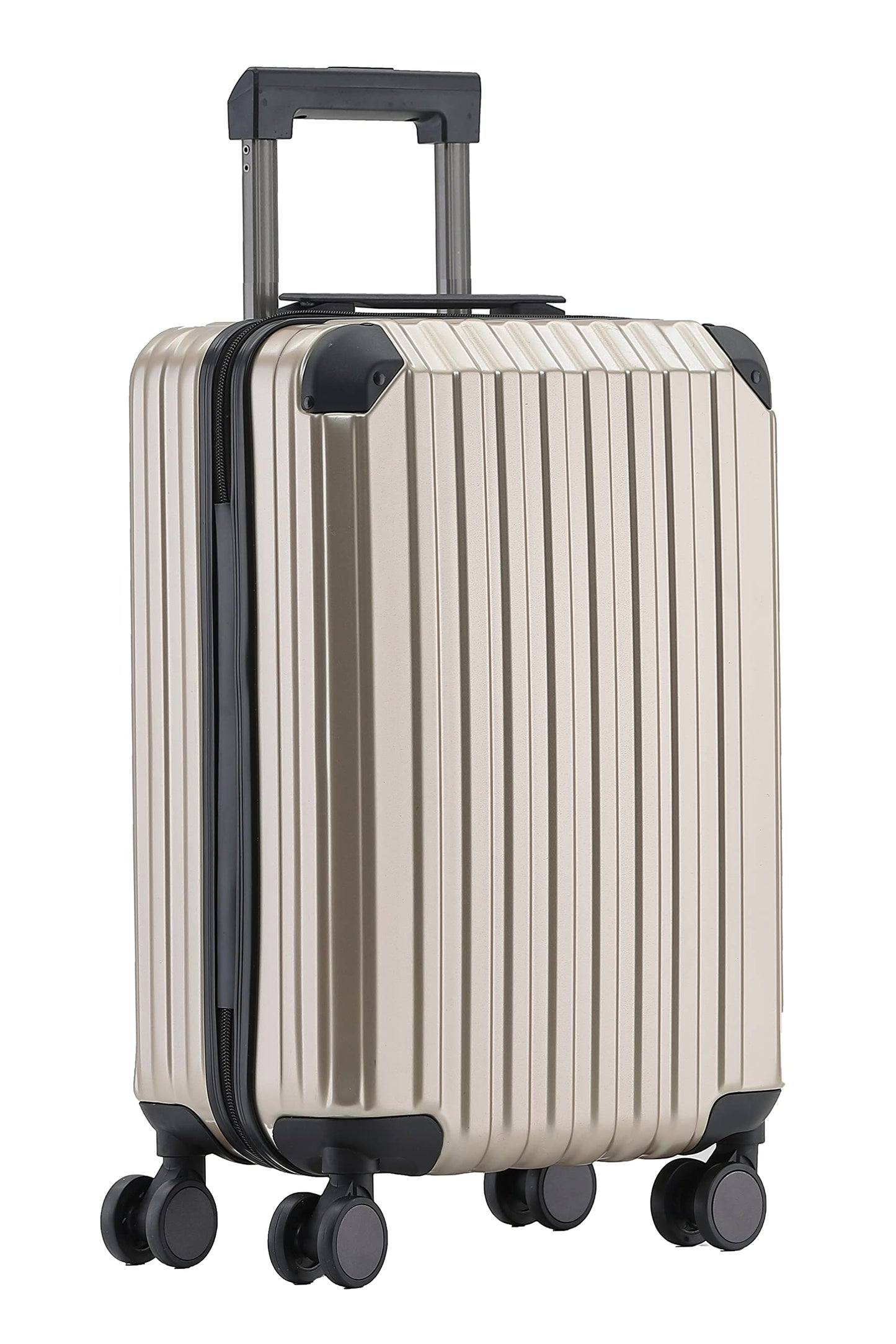 TSA-Schloss Trolley-Koffer Hardschale (Klein), Champagner