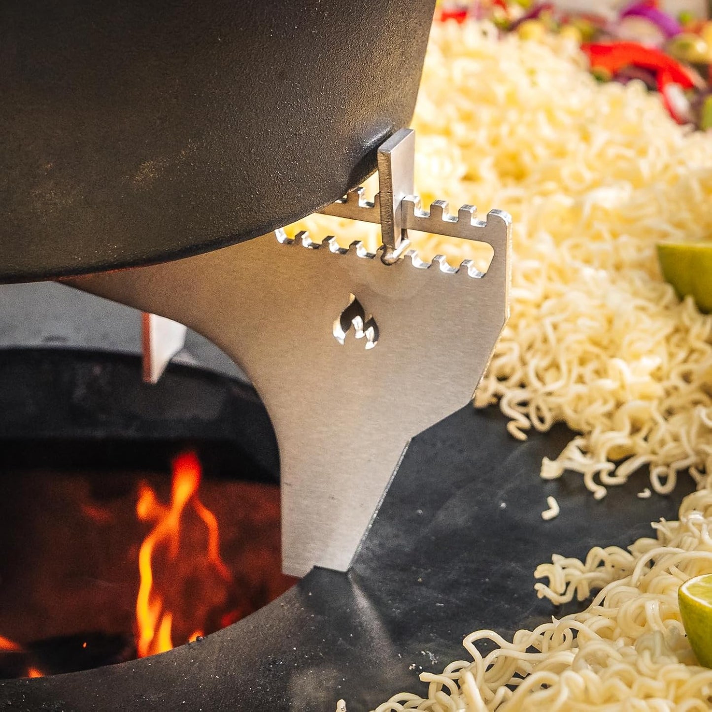 Dutch Oven Gestell für Feuerplatte, Dutch Oven Gestell für Feuerplatte