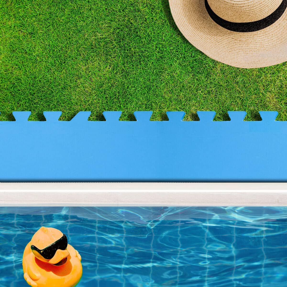 8-teiliges Poolunterlage Set (1,8m²), 98 x 194 cm