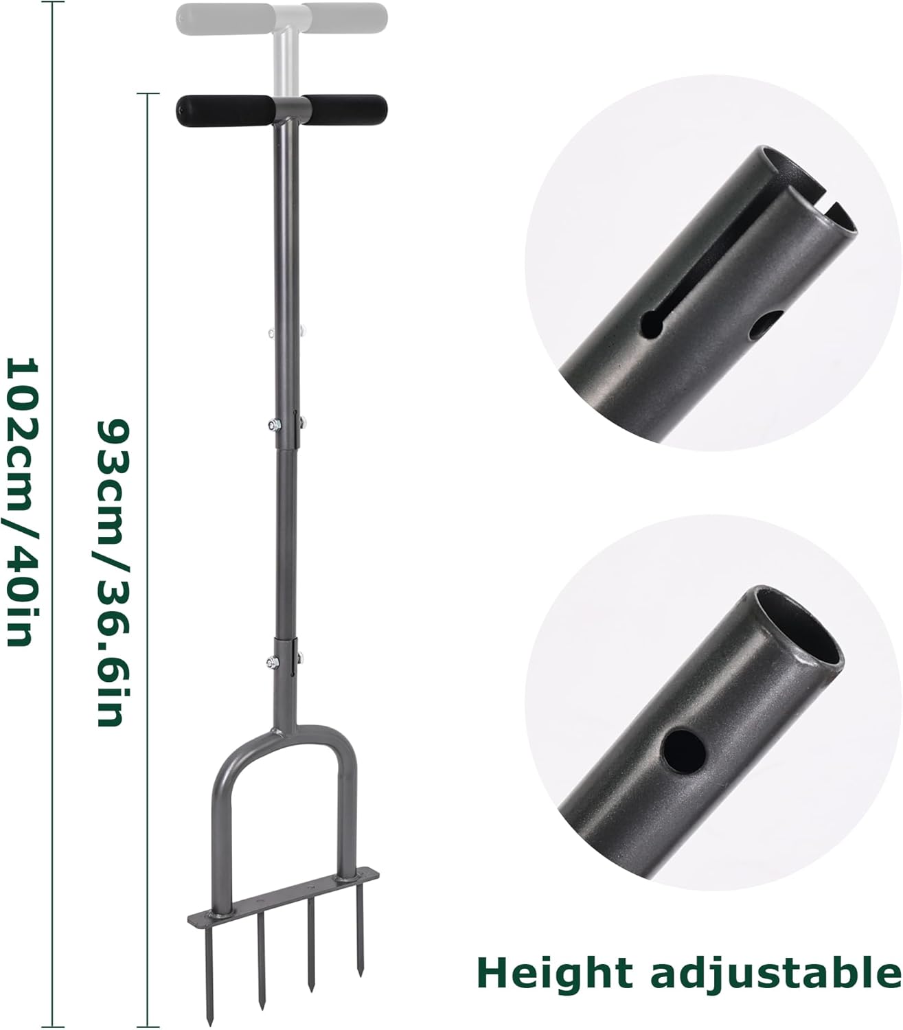 Manueller Rasenbelüfter