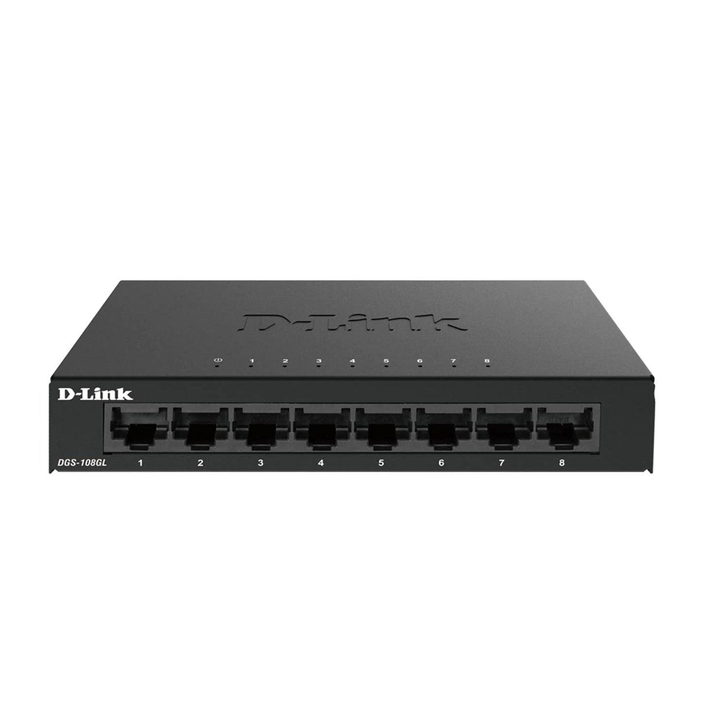 DGS-108GL/E, Switch, 8 Port|Gigabit Ethernet| Metallgehäuse