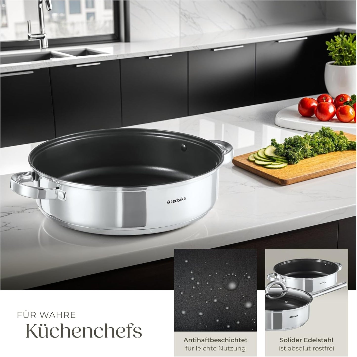 15-teiliges Kochgeschirr-Set Turin
