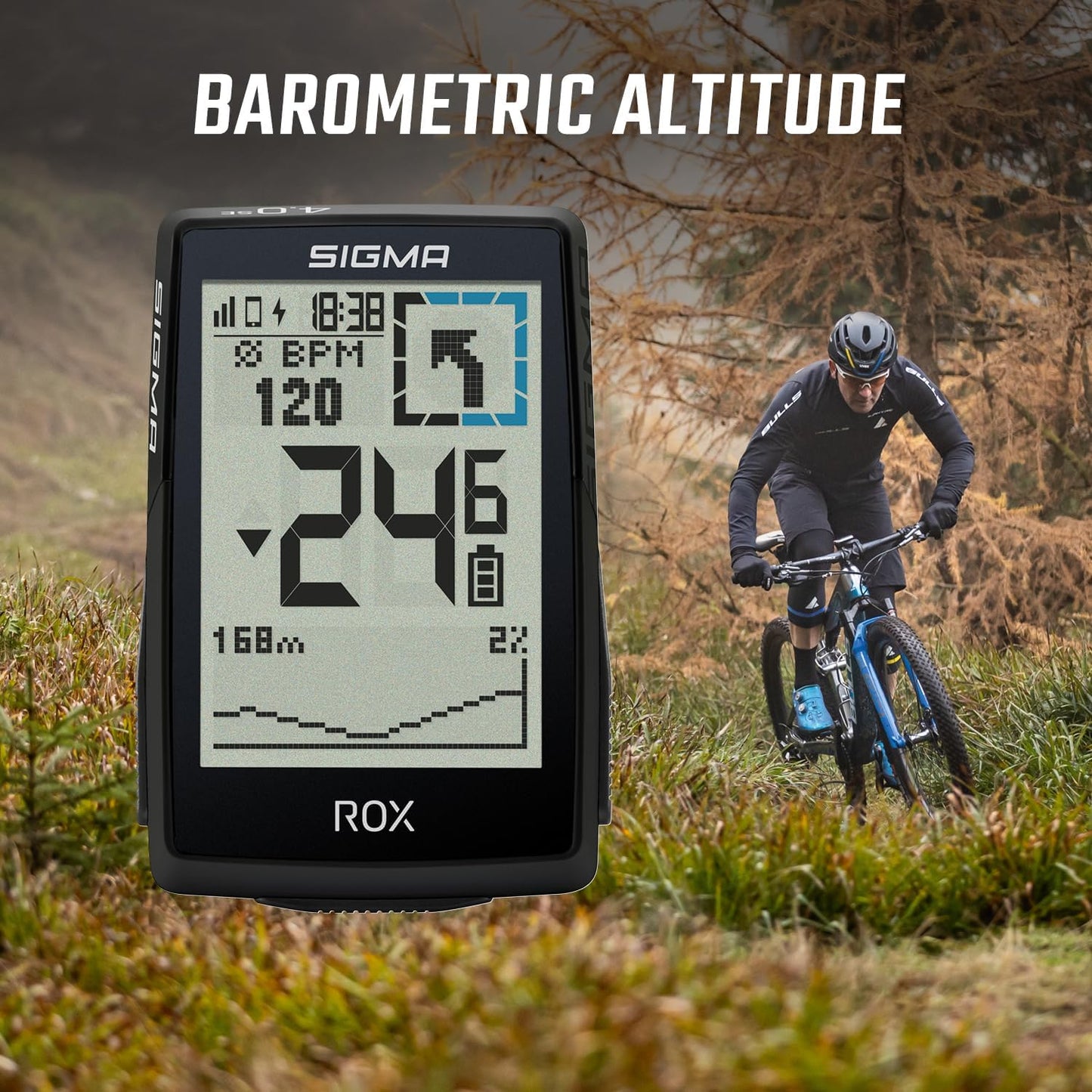 ROX 4.0 SE Fahrradcomputer mit GPS & Navigation inkl. Butler, SE Schwarz