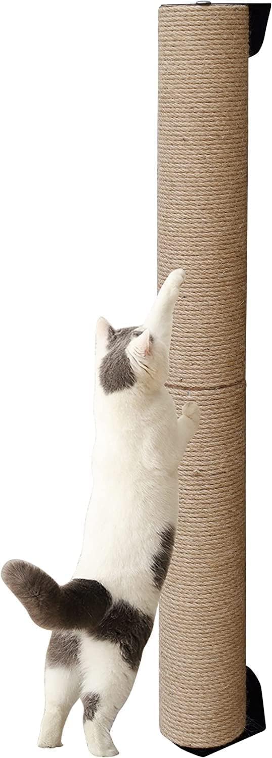 Katzenkratzbaum zur Wandmontage, Jute Rope_Upgrade_81cm Tall