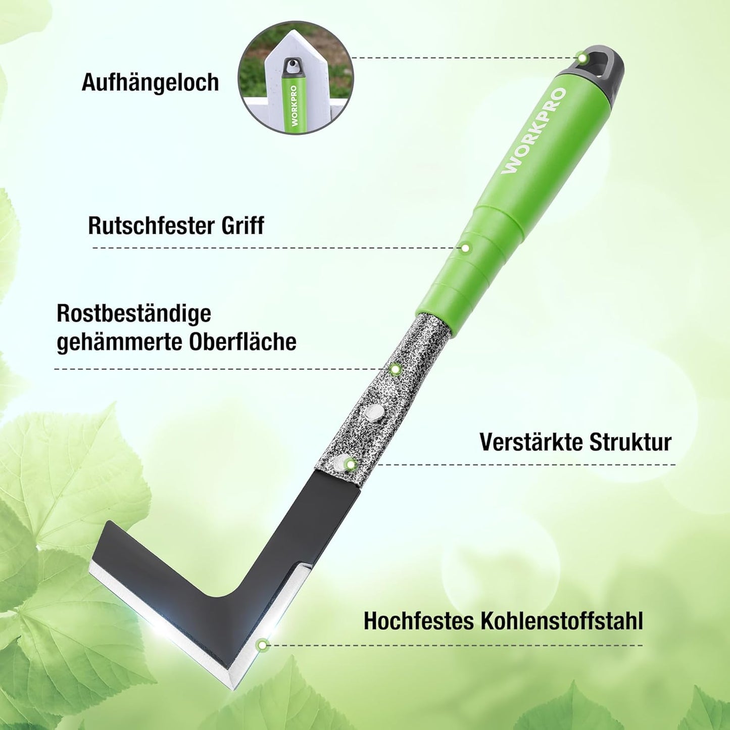 6-teiliges Gartenwerkzeug-Set