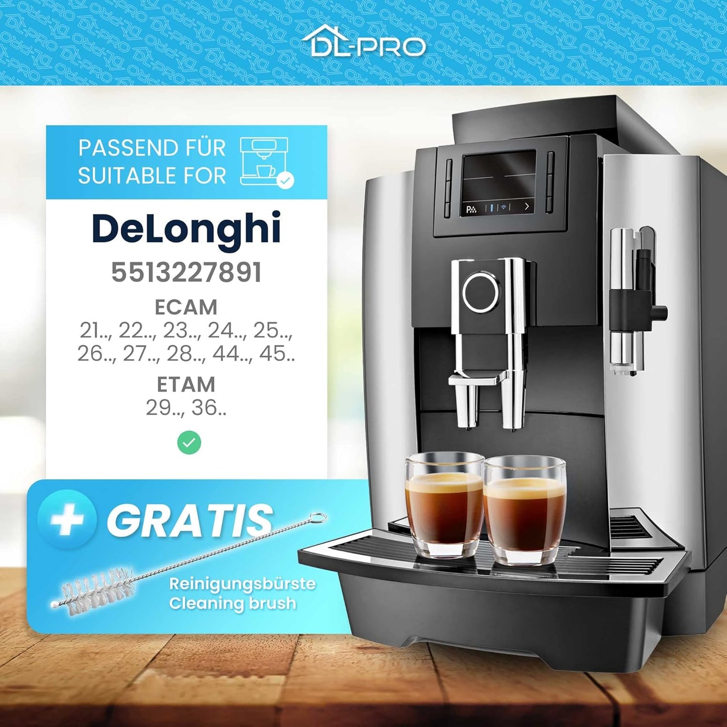 Brühgruppe Ersatzteil für DeLonghi ECAM/ETAM