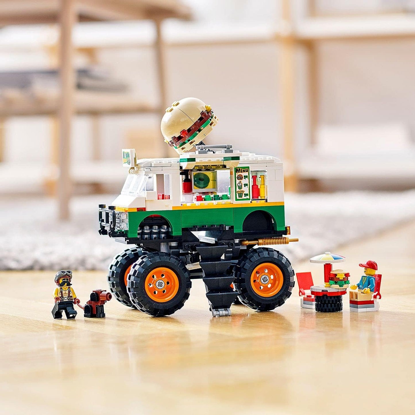 Burger-Monster-Truck, Single