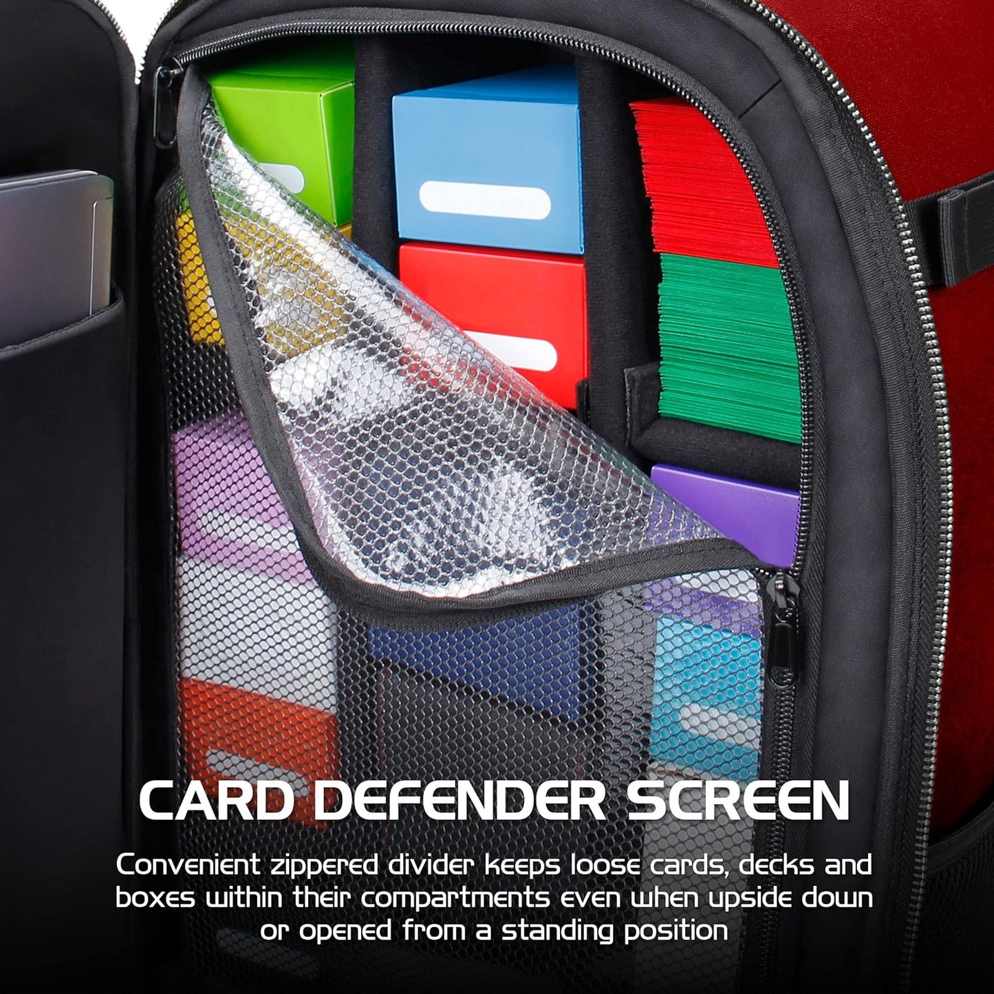 Tabletop Collector's Edition Card Storage Backpack, Drachen Rot