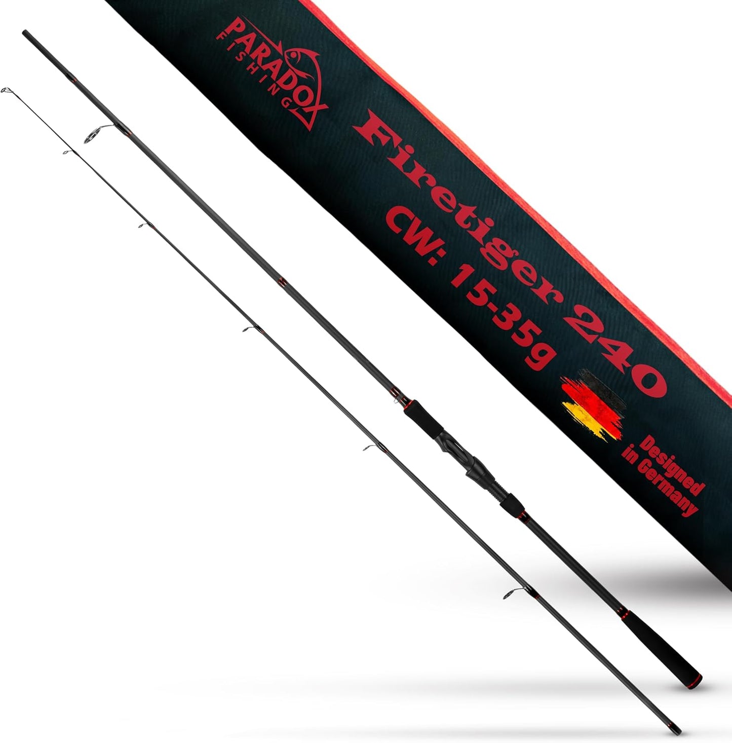 Spinnrute Firetiger, 2,4m 15-35g / Rute