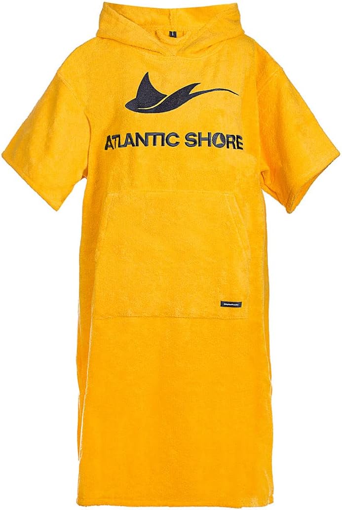 Surf-Poncho mit Kapuze, L-XL Gelb