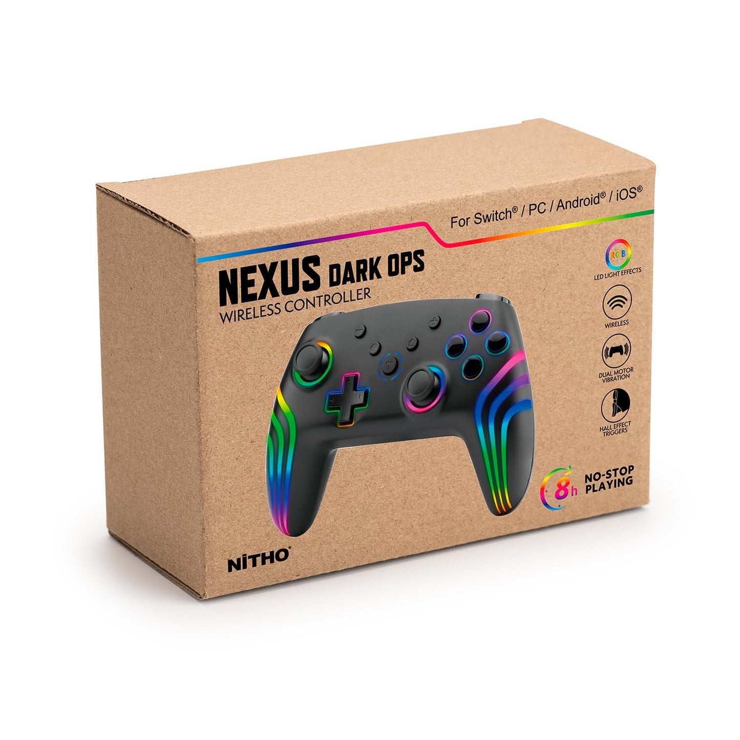Wireless Gamepad für Switch/PC/Android, MLT-NEXS-K