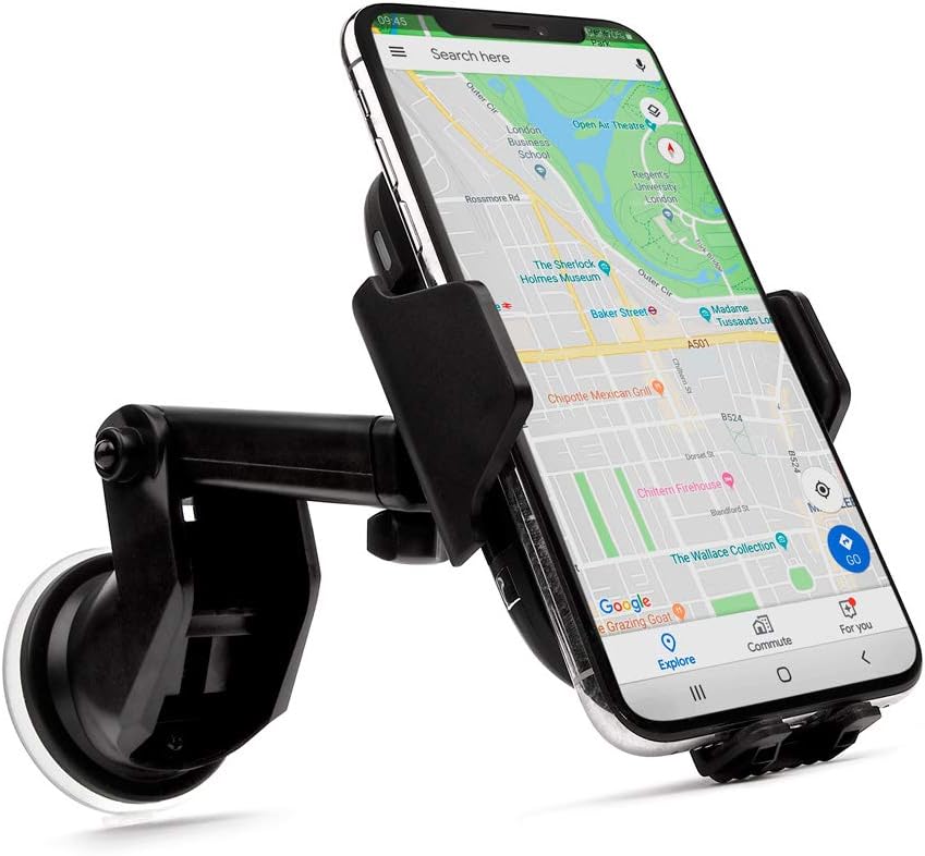 Smartphonehalter mit drahtloser Qi-Aufladung