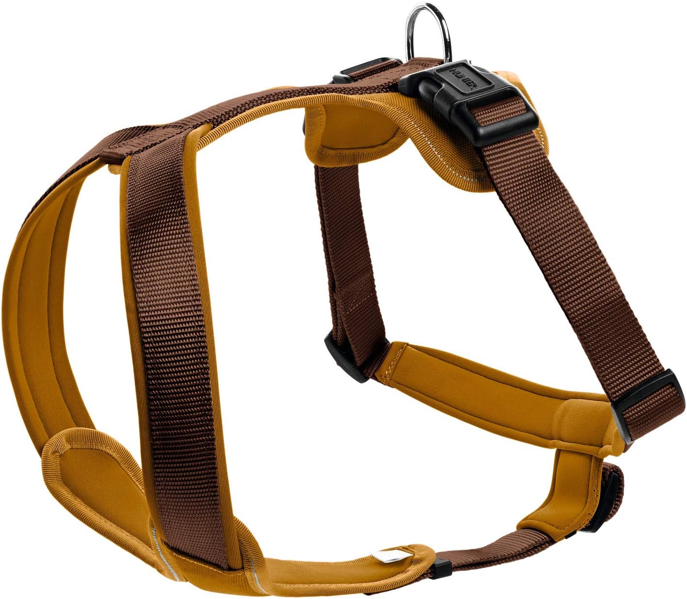 Hundegeschirr, braun/caramel|M/1