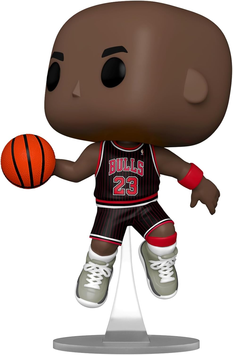 POP! NBA Bulls Michael Jordan w/Jordans (126) EXM, Bulls Pinstripe