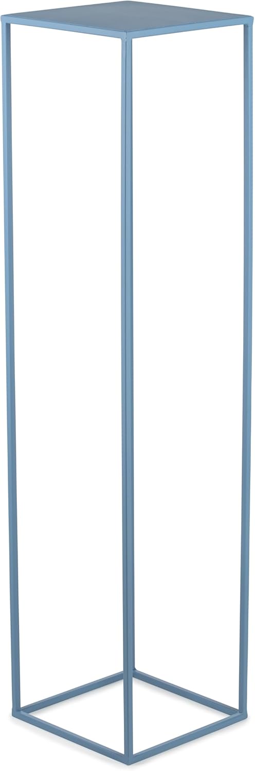 Loft-Stil Blumenständer, 100 cm Hoch, Blau 100 cm