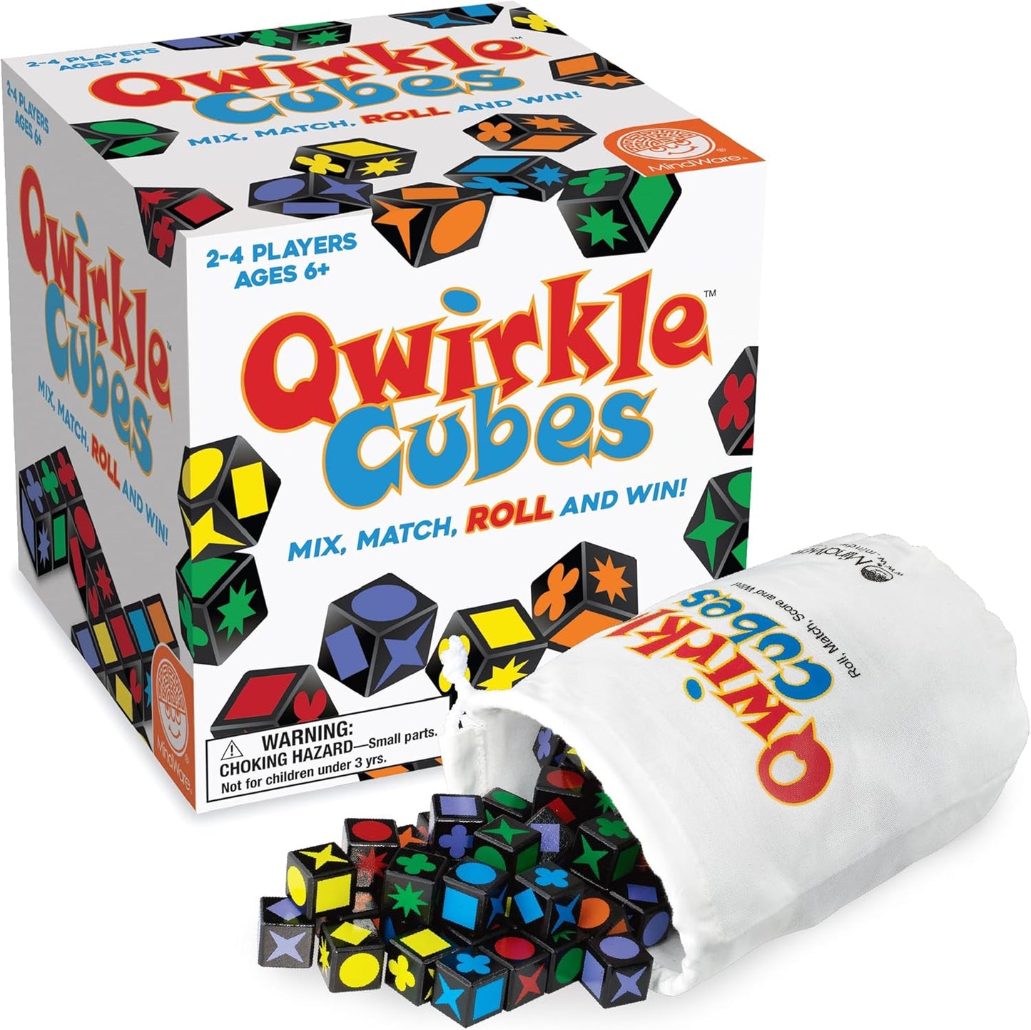 Qwirkle Cubes Mini-Spiel, Qwirkle Würfel