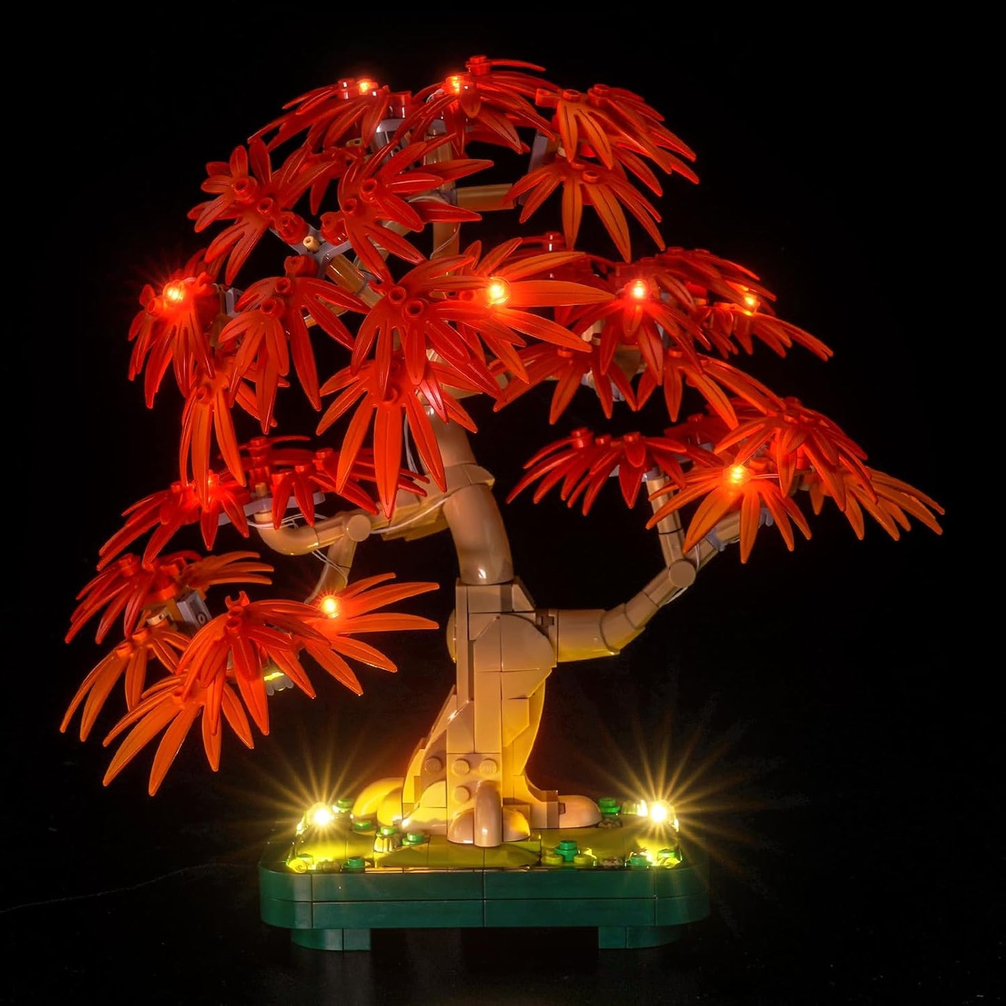 LED Licht Set für LEGO Japanischer Roter Ahorn - Bonsai-Baum (10348), 10348 Red Maple Bonsai Tree Update Version