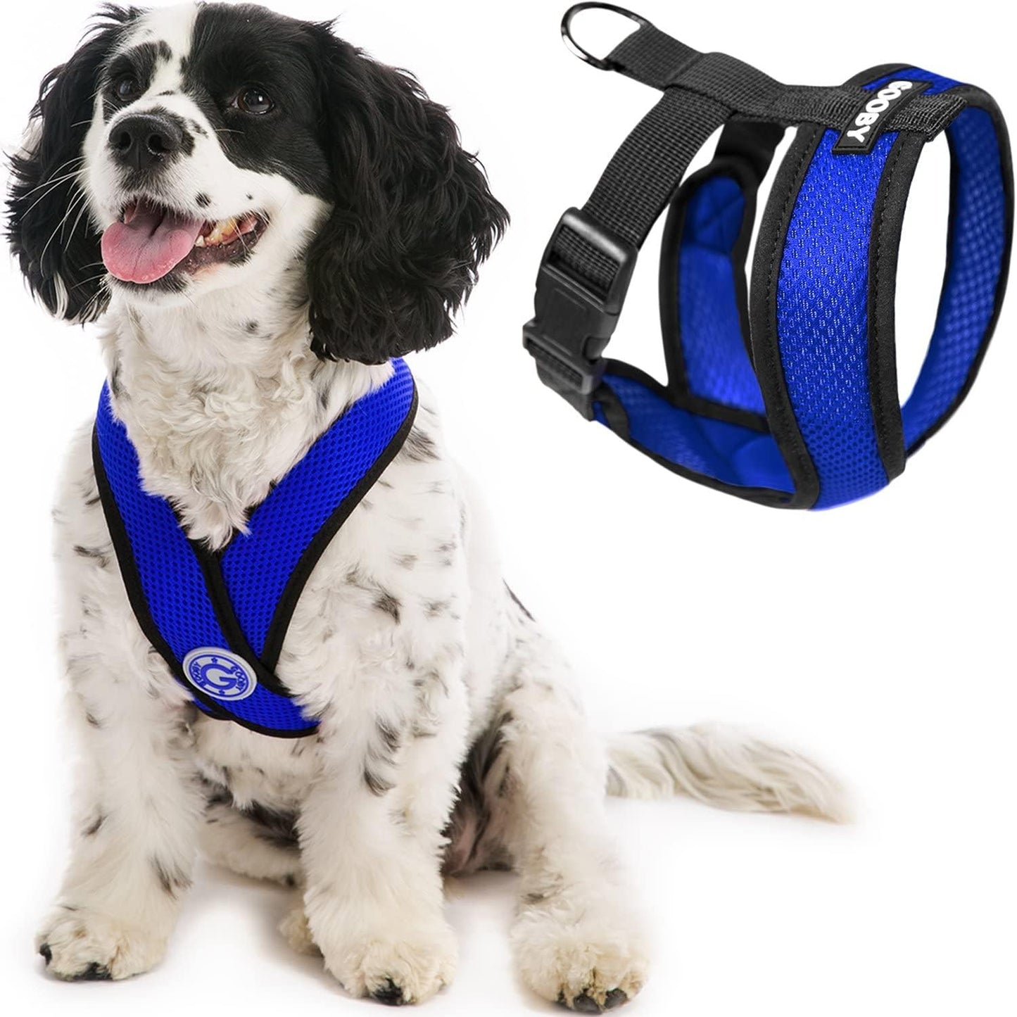 Comfort X Hundegeschirr, Large Chest (17-22.5") / Blau