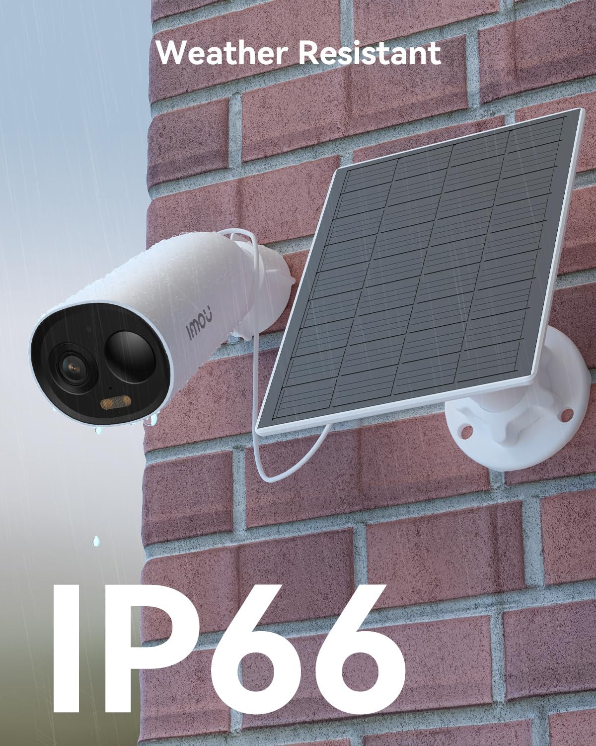 2K Überwachungskamera mit Solar und Akku, Cell 3c Kit
