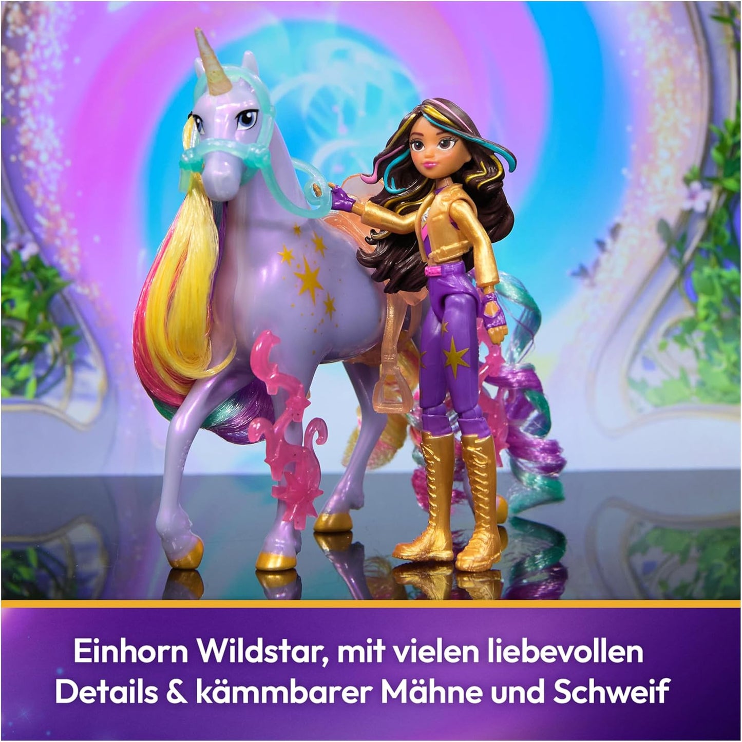Sophia und Einhorn Wildstar