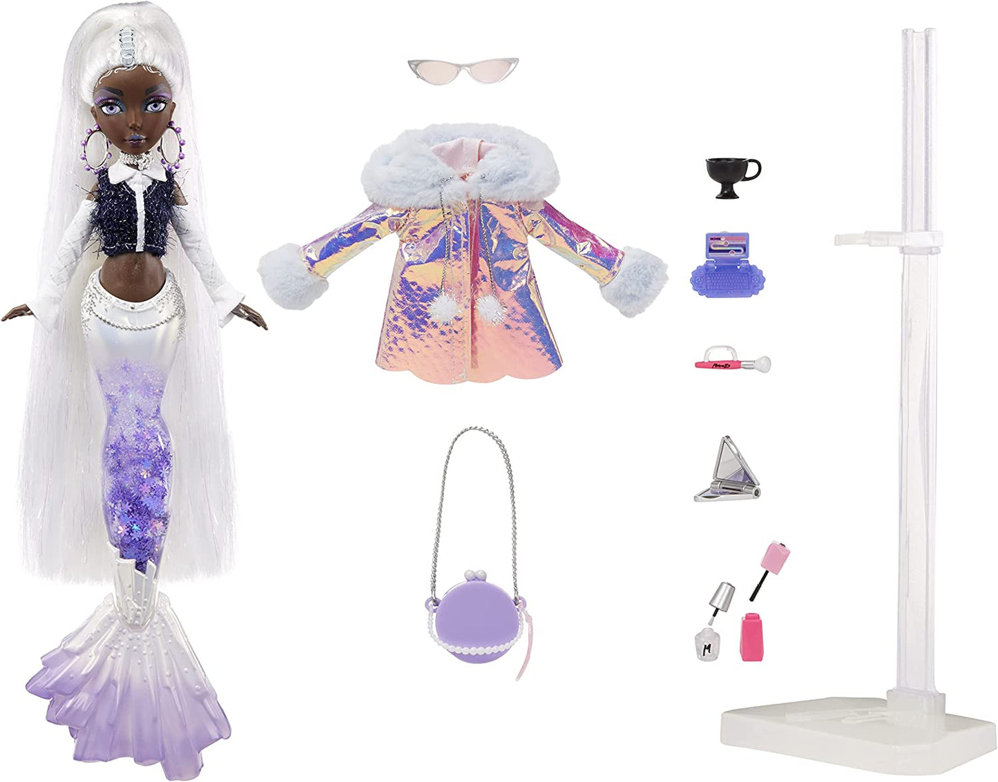 Mermaze Mermaidz Winter Waves Crystabella, Puppe, CRYSTABELLA