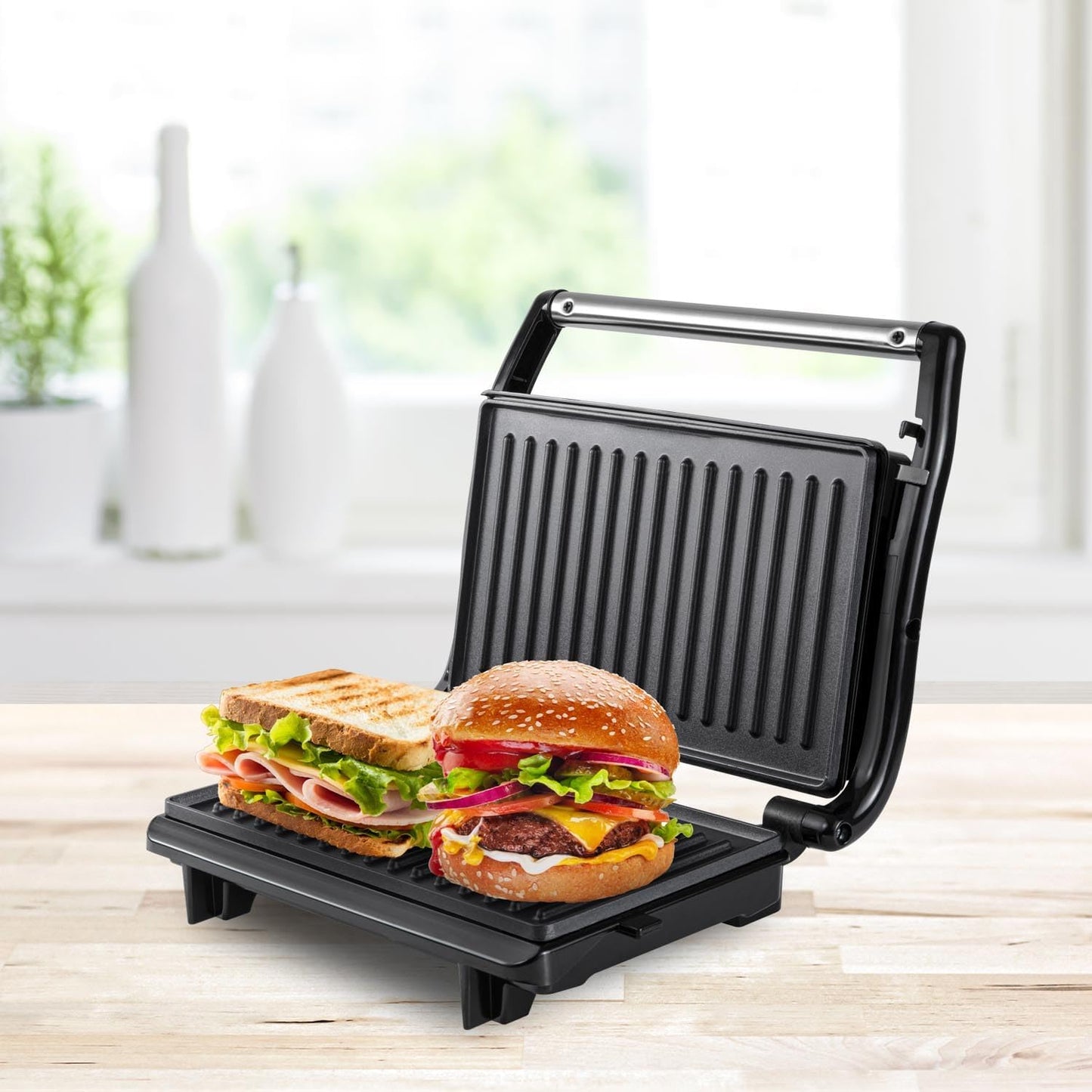 Kontaktgrill mit Antihaftbeschichtung