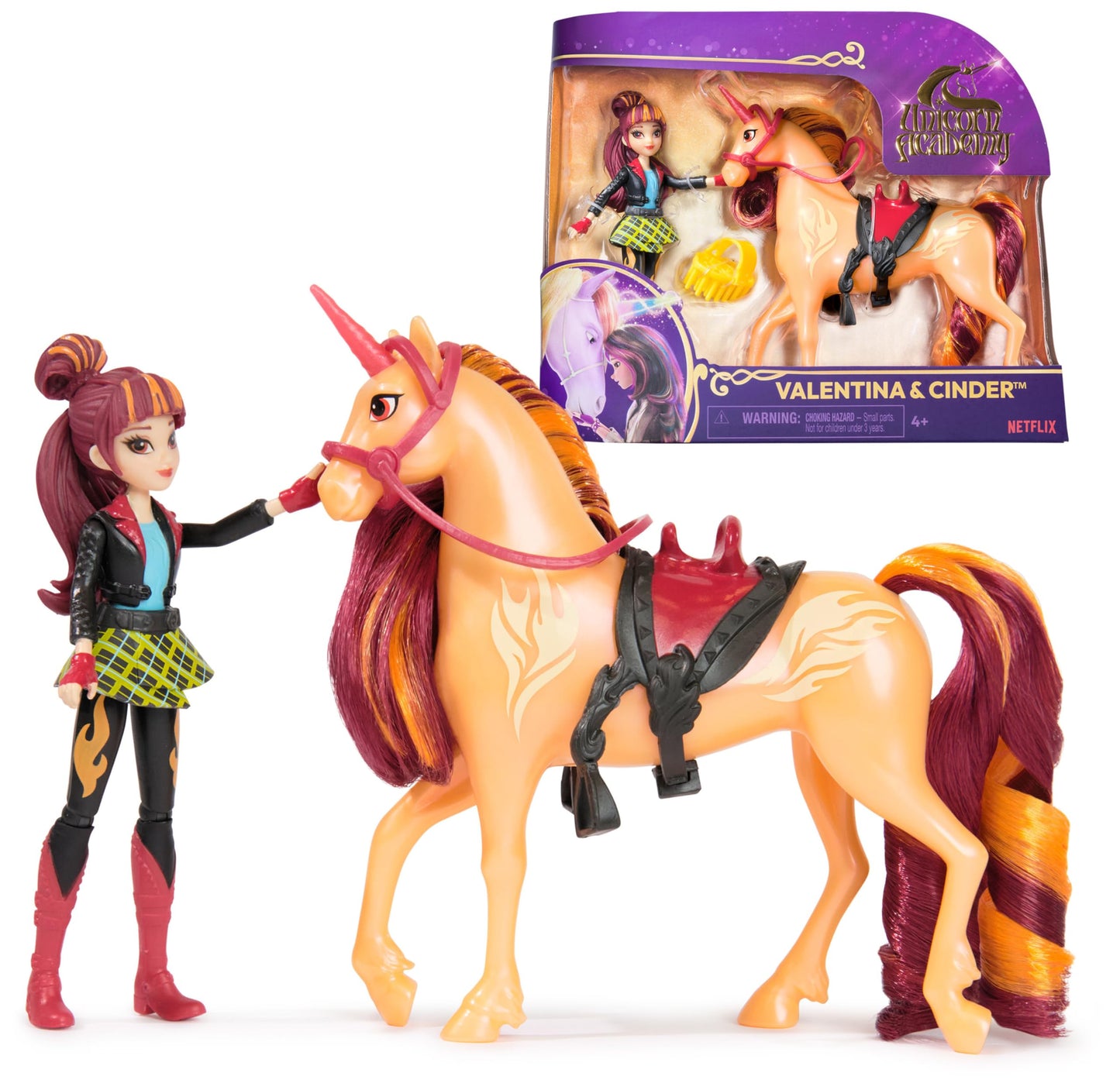 Valentina & Cinder, Valentina und Einhorn Cinder