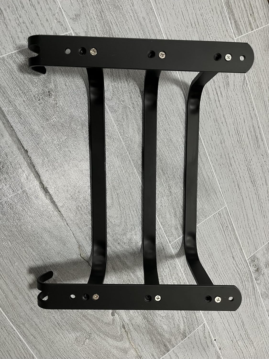 Handtuchhalter ohne Bohren, 3-stöckig, wasserdicht, Black 50cm