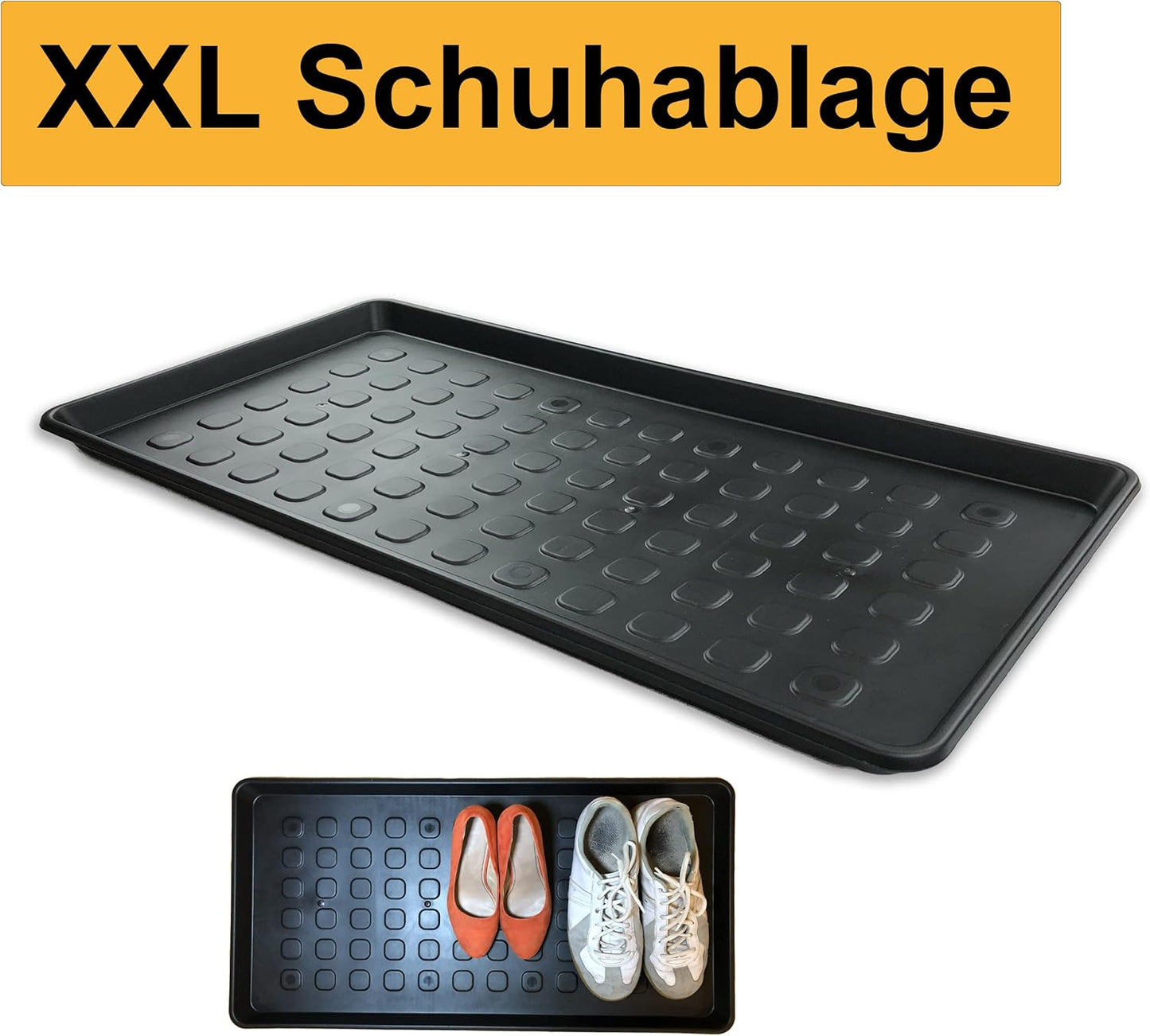 XXL Schuhabtropfschalen-Set, 3