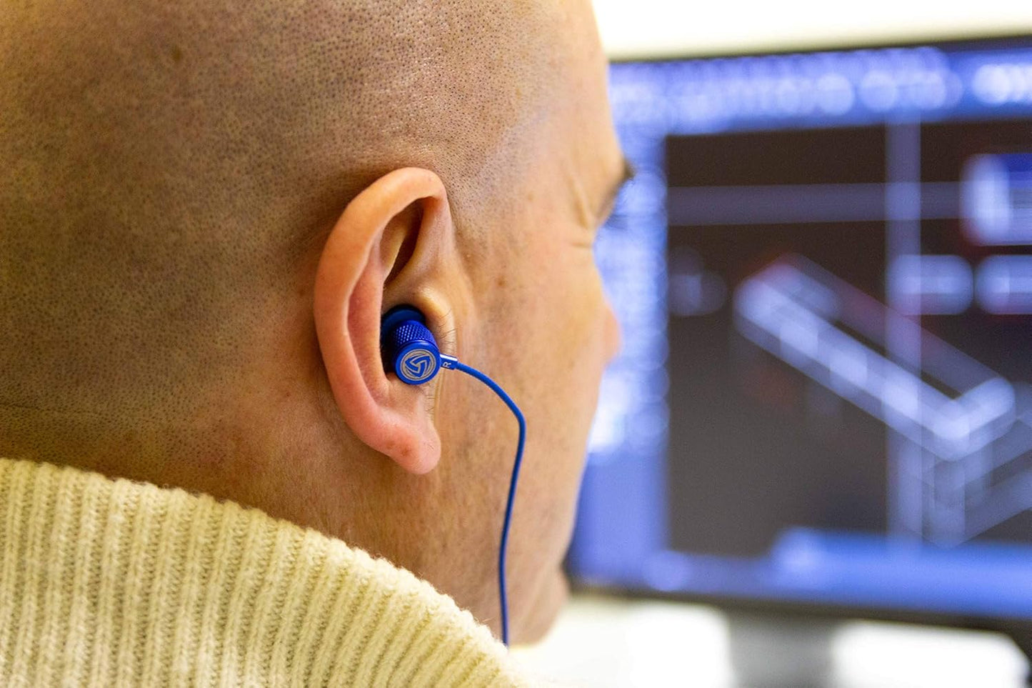 Ultra In-Ear Kopfhörer, 3.5 mm Blau