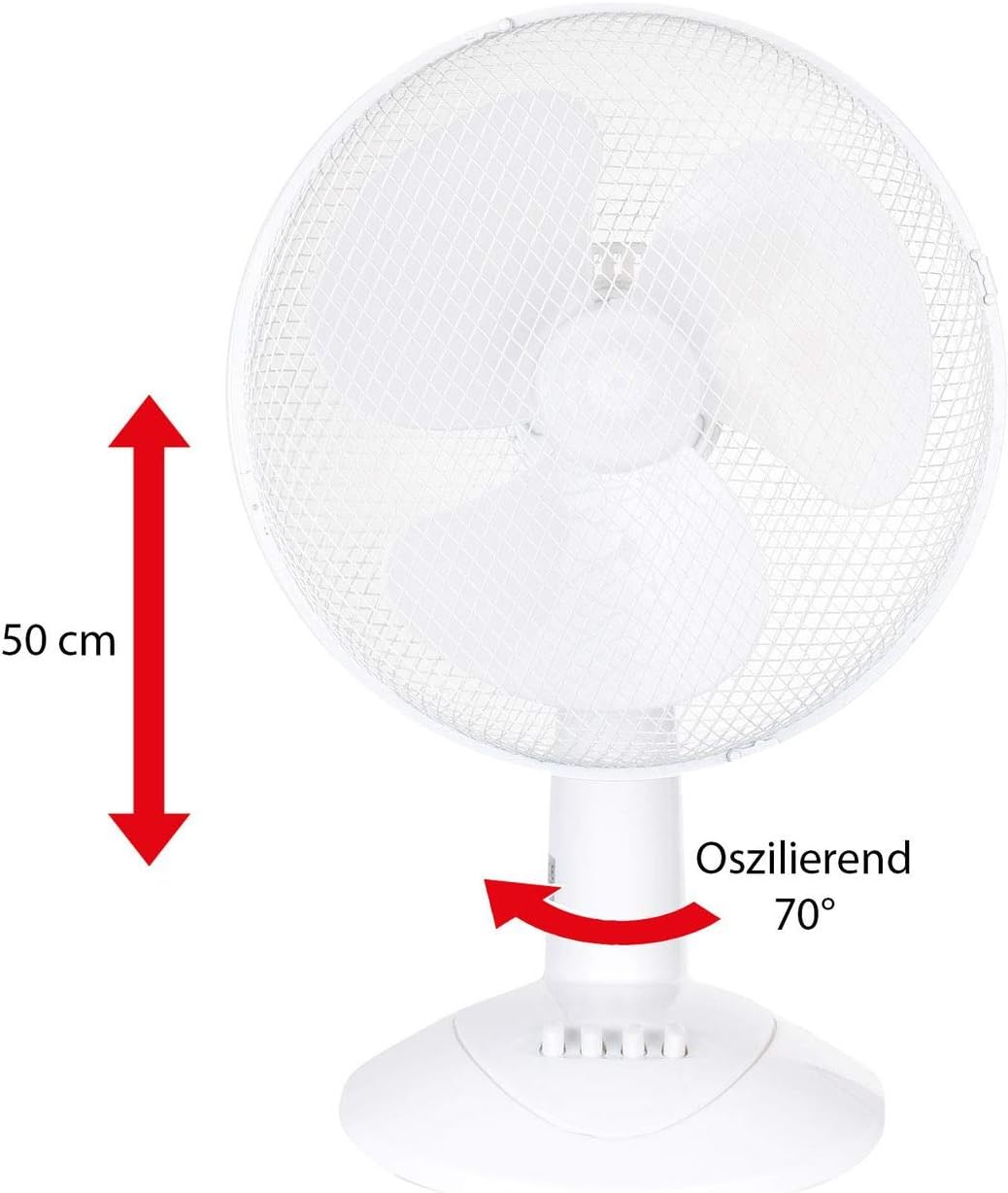 XXL Tischventilator mit Oszillation