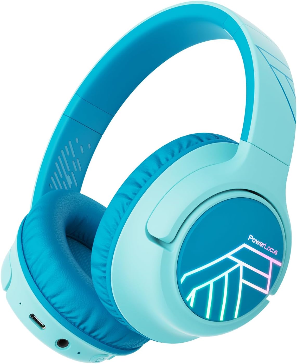 Bobo Bluetooth-Kopfhörer für Kinder, Blau