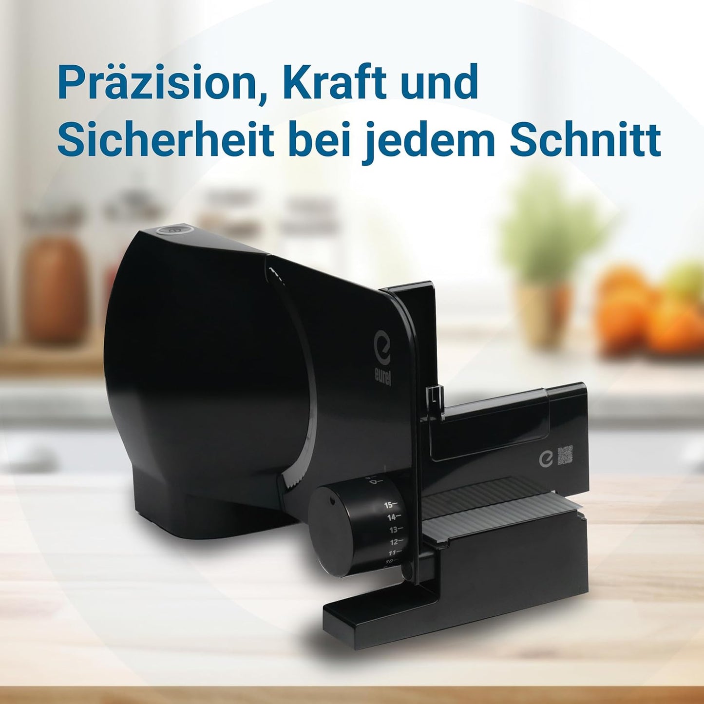Elektrischer Allesschneider, Schwarz Rs72
