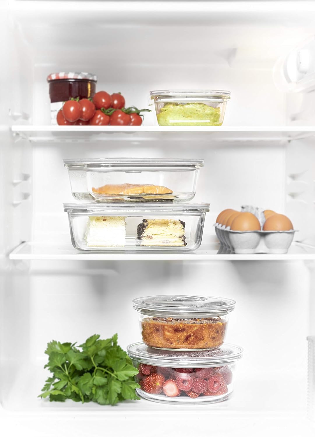 4-teiliges VacuBoxx E Vakuumbehälter Set