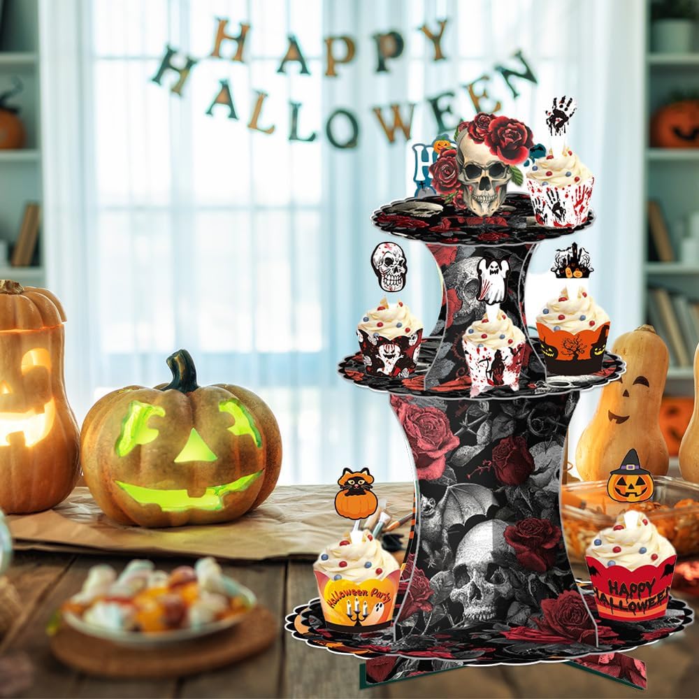 Halloween-Kuchenständer, Halloween