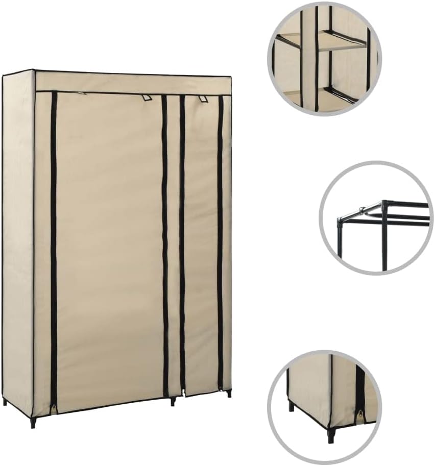 Faltbarer Stoffkleiderschrank