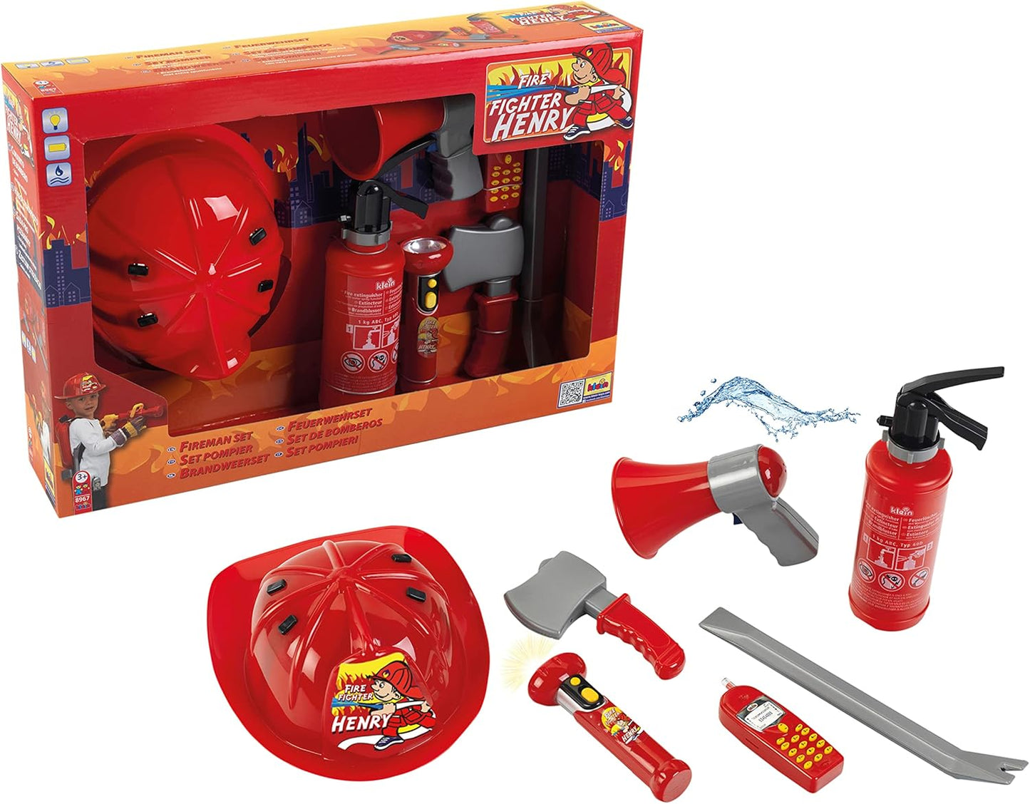 7-teiliges Feuerwehr-Spielset 8967, S
