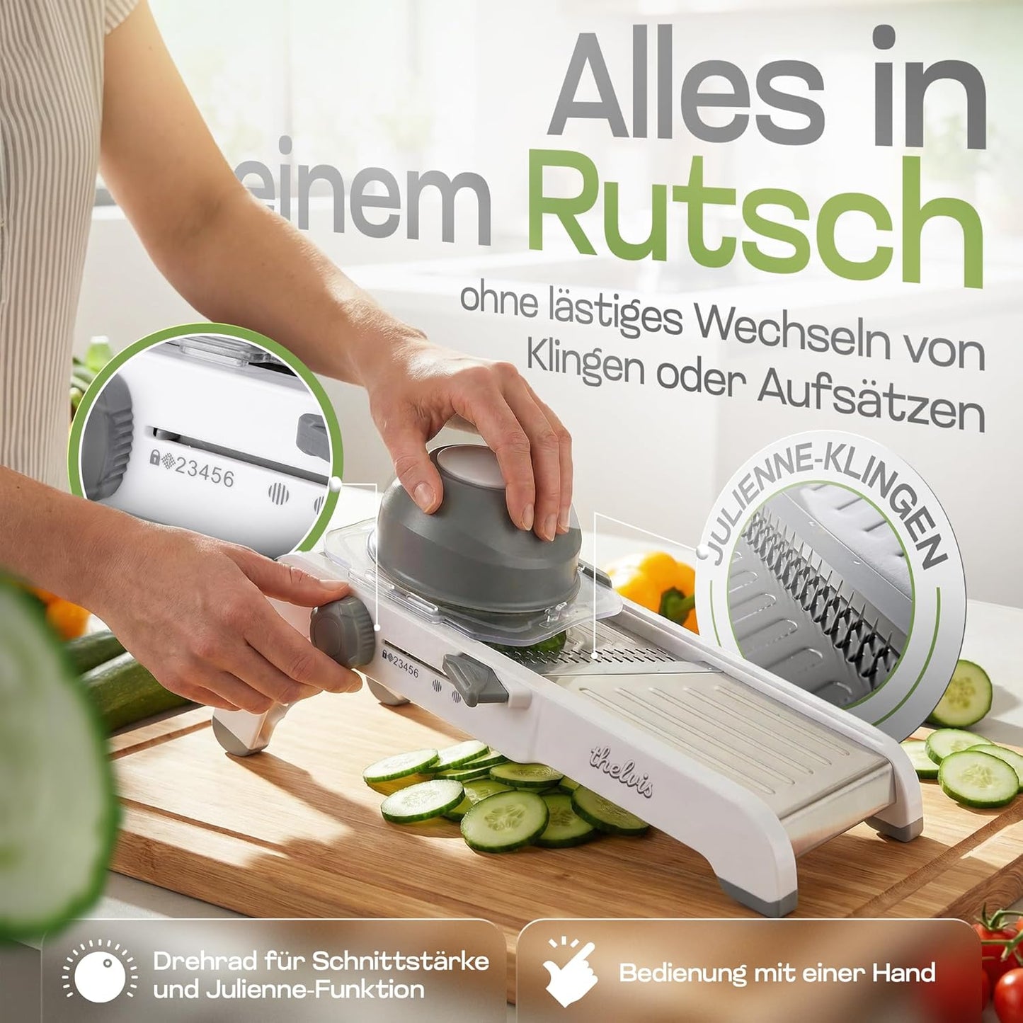 Gemüsehobel, Weiss