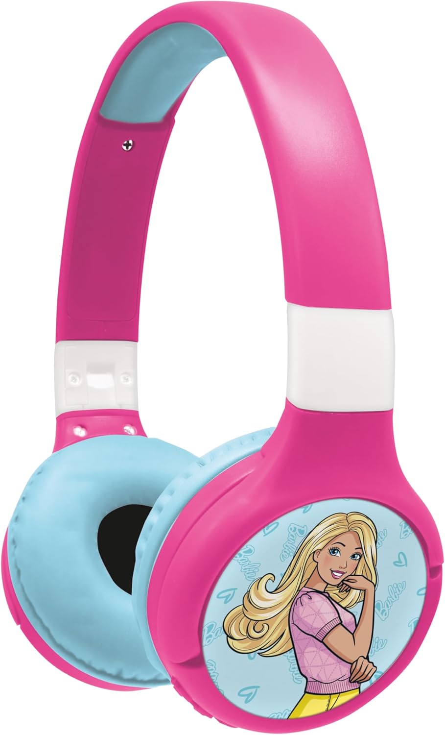 2-in-1 Kinderkopfhörer im Barbie-Design, Barbie