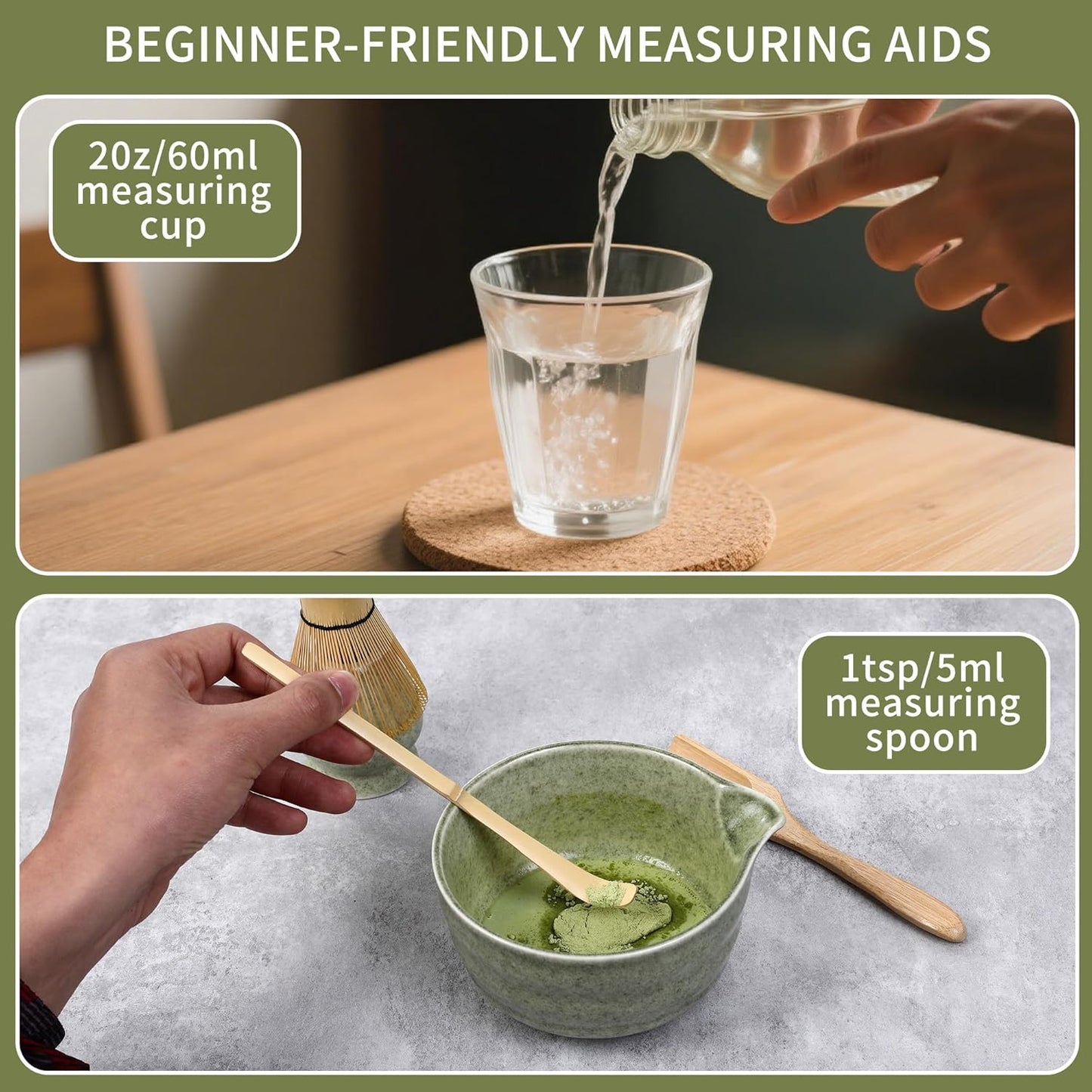 Matcha Tee-Zubereitungsset