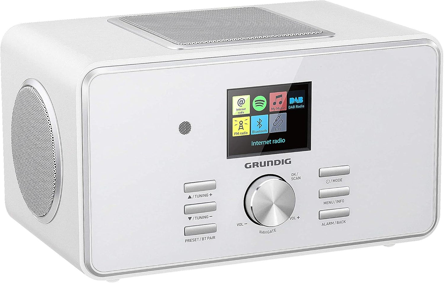 All-In-One DTR 6000 X, Weiss Stereo mit Sub 2.1 / All-in-one Single