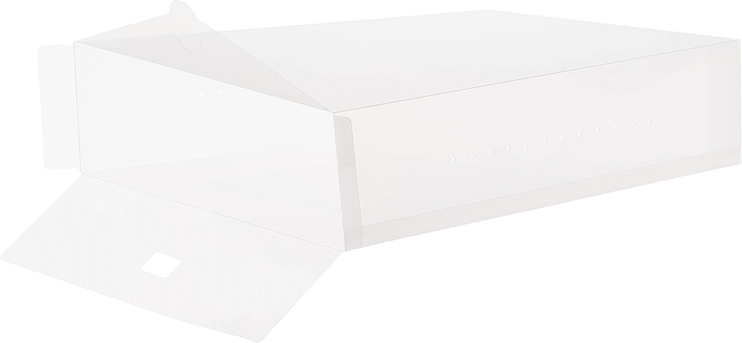 Transparente Schuhboxen für Damenstiefel (2er-Set), Stiefel-Box, 2-er Set