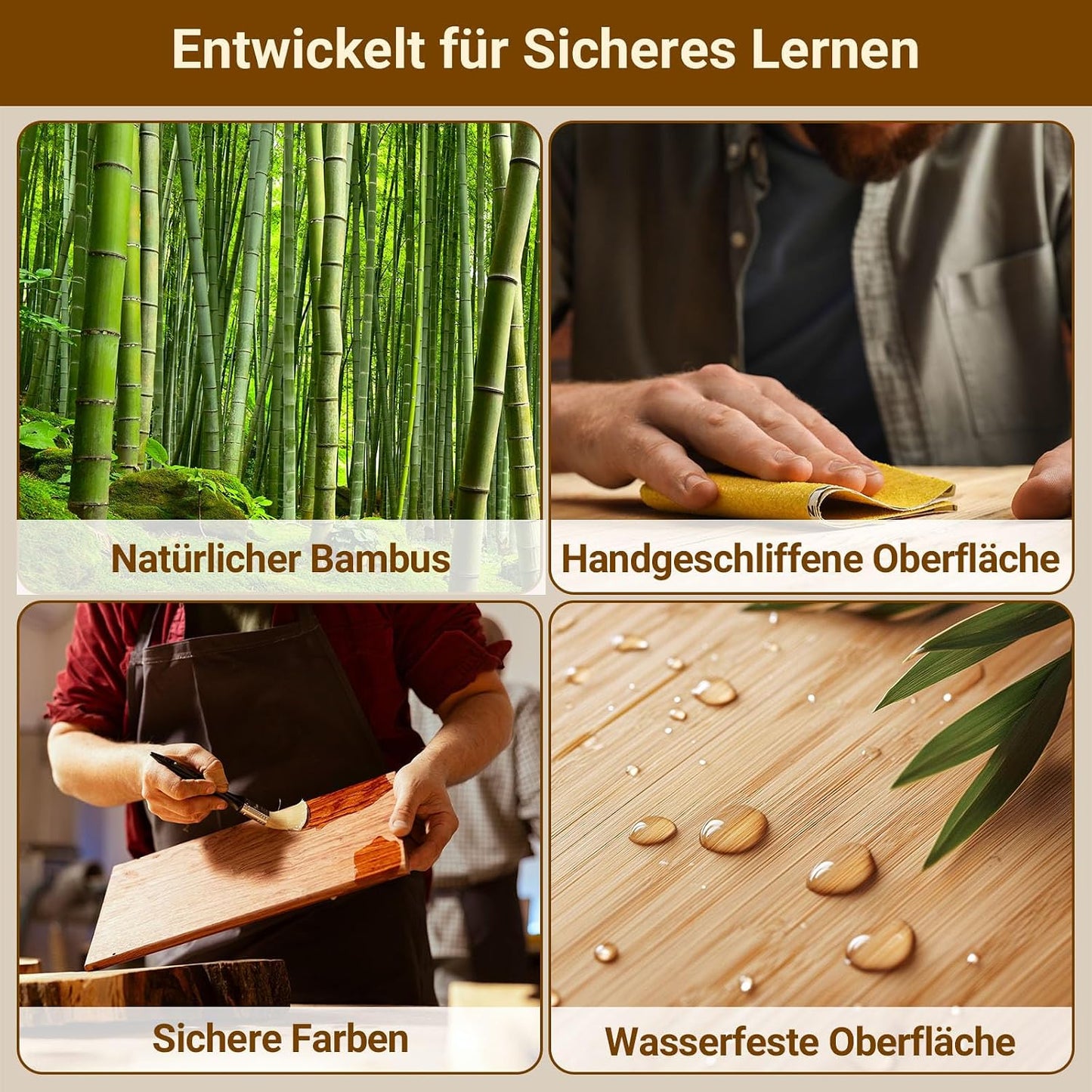 Lernturm, Cremeweiss