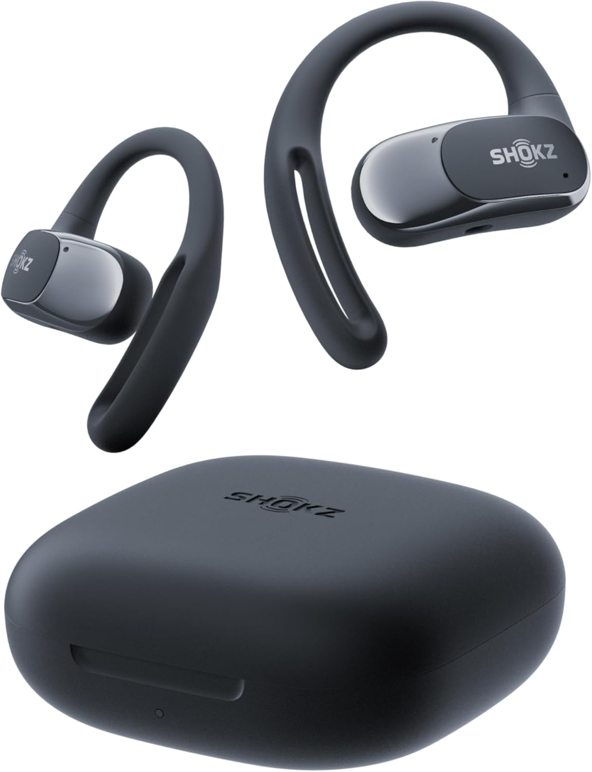 Open-Ear Bluetooth Ohrhörer, Schwarz