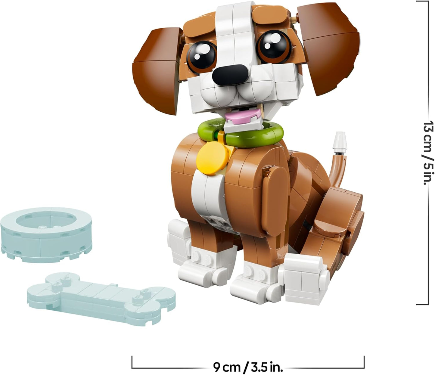 3-in-1 Verspielter Welpe, Cute Animals: Playful Puppy Dog 31382