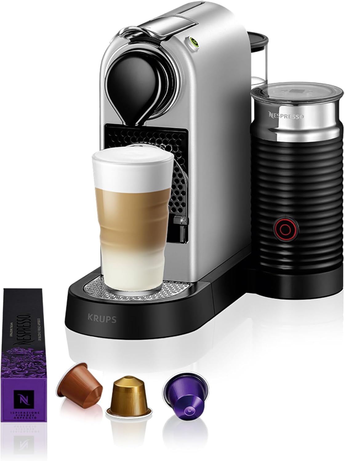 Kaffeekapselmaschine Citiz&Milk, Silber Citiz & Milk